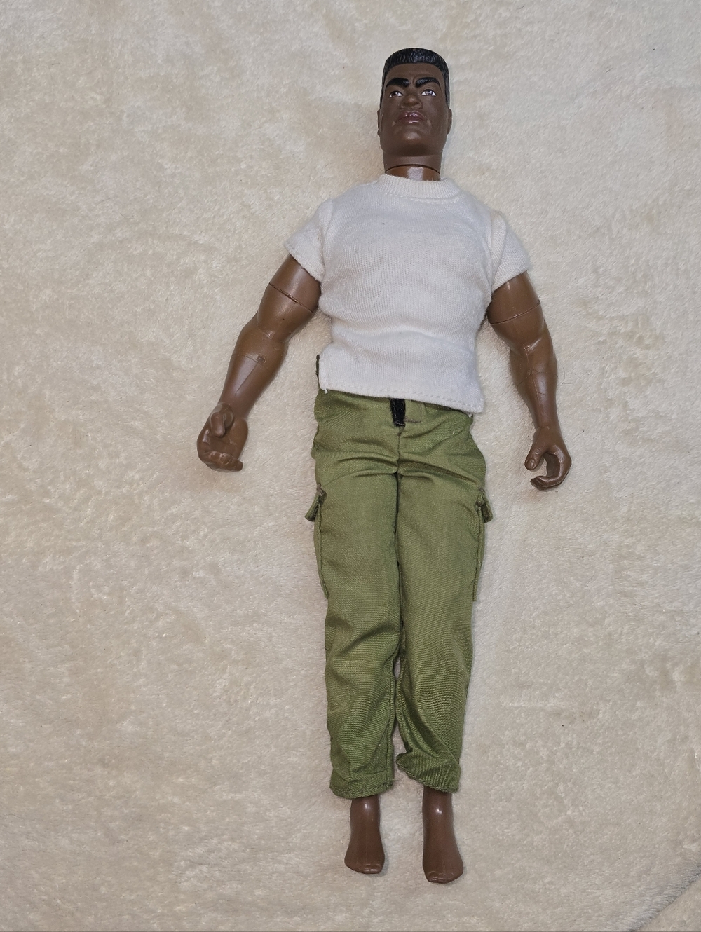 1992 GI Joe US Army Heavy Duty African American Hasbro 12'' Action Figure Vintag